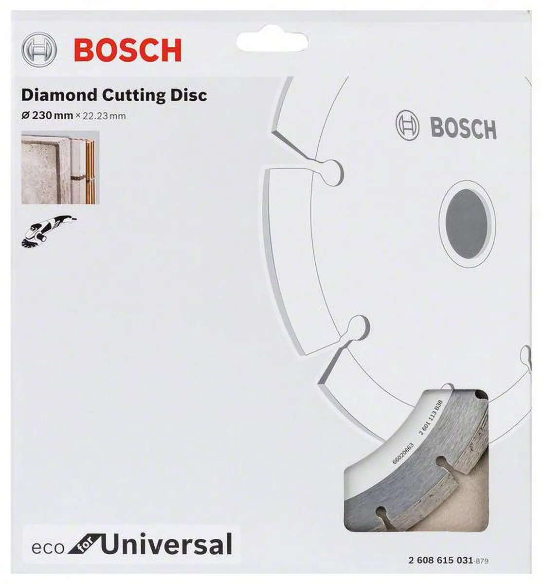 Bosch ECO for Universal Diamant Zaagblad 230x22,23mm - 2 608 615 031