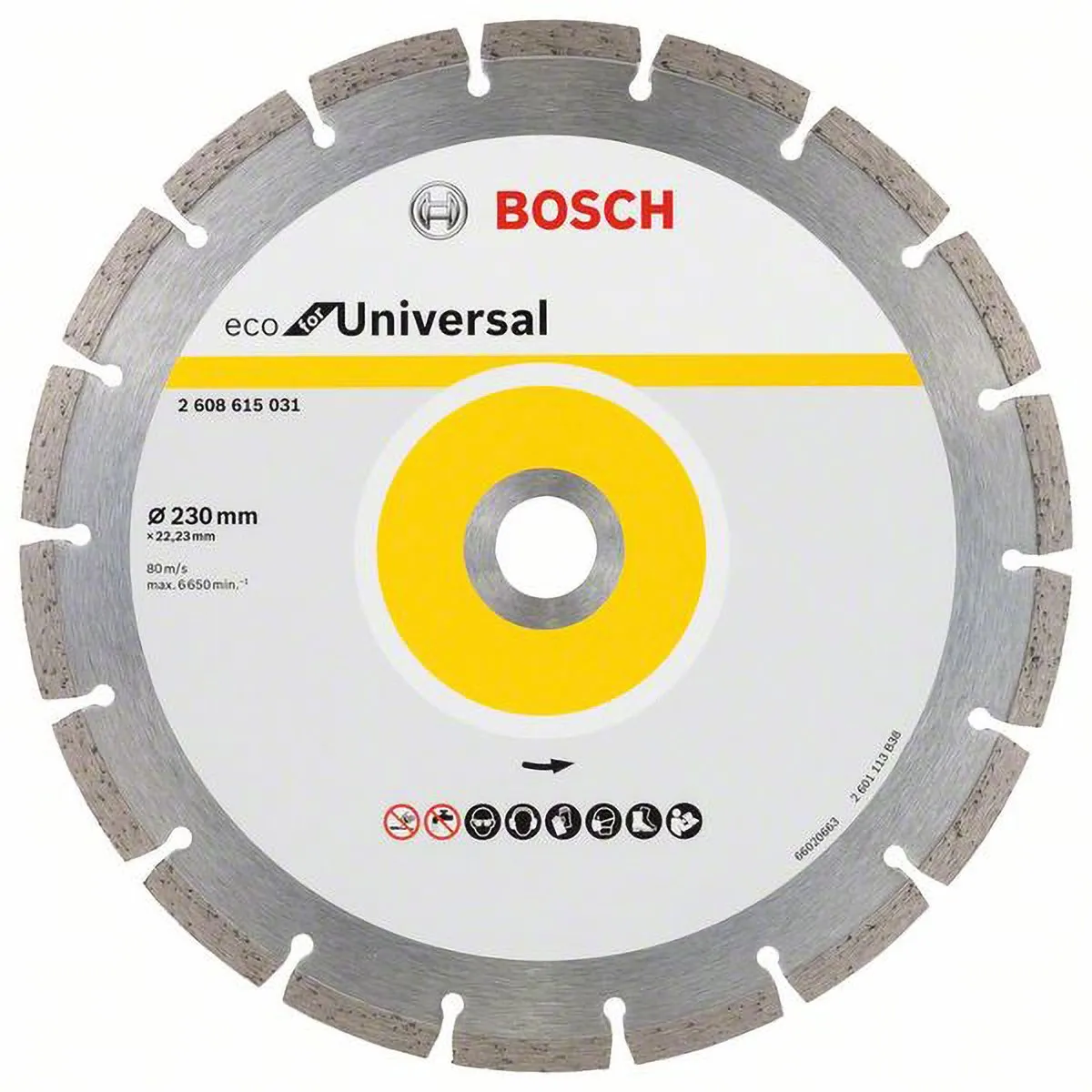 Bosch ECO for Universal Diamant Zaagblad 230x22,23mm