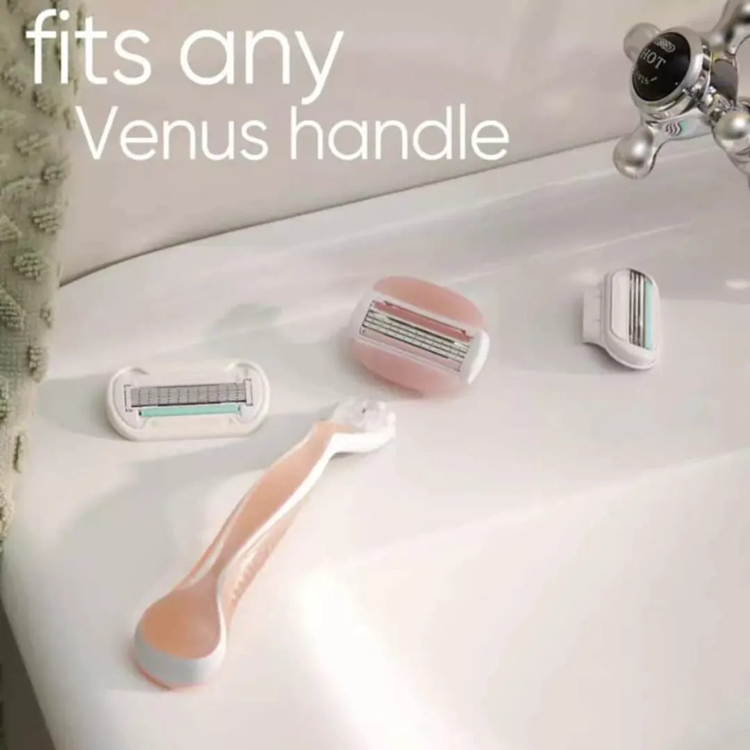 Gillette Venus Spa Breeze Scheerset - 5 Stuks - Wit/Roze