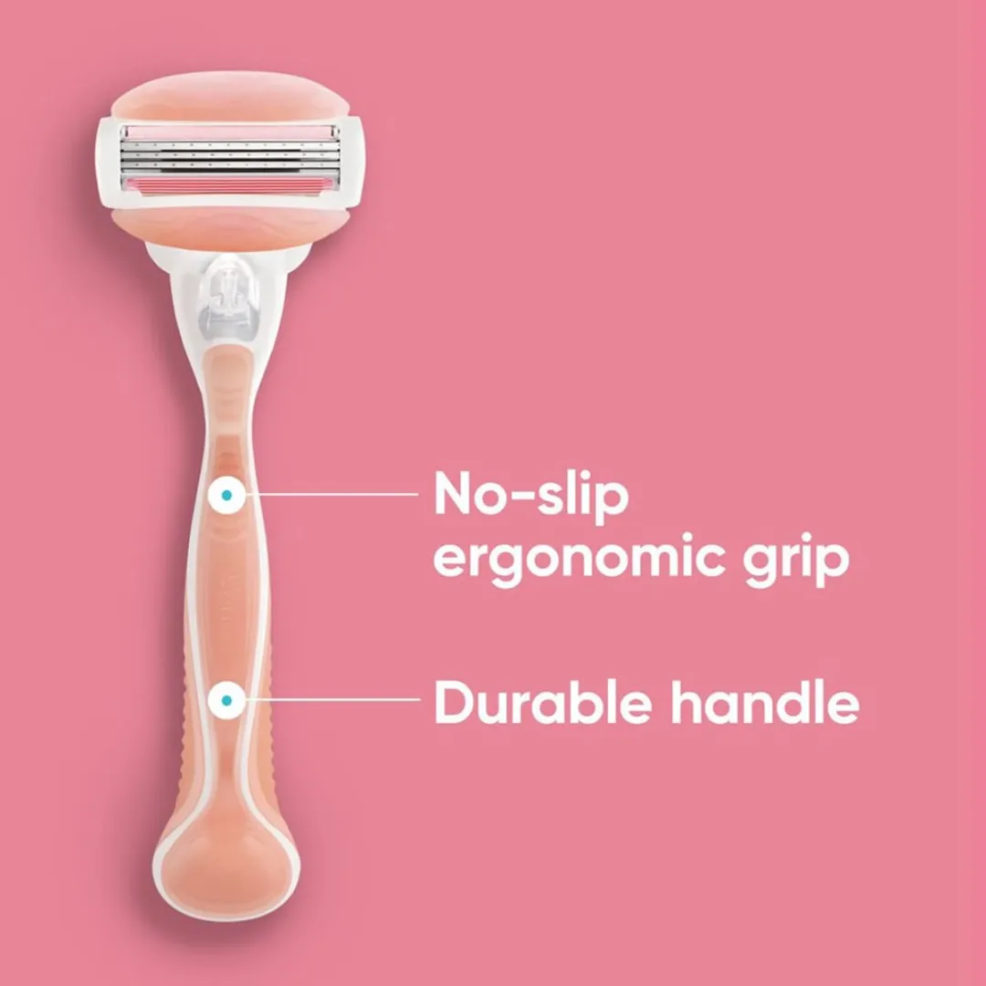 Gillette Venus Spa Breeze Scheerset - 5 Stuks - Wit/Roze