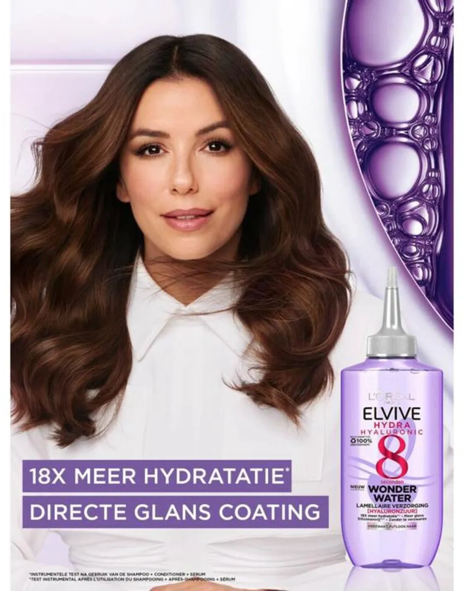 L'Oréal Elvive Hydra Hyaluronic Wonder Water 200ml - 3 Stuks