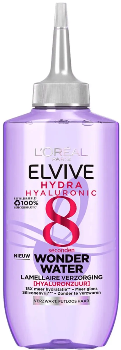 L'Oréal Elvive Hydra Hyaluronic Wonder Water 200ml - 3 Stuks