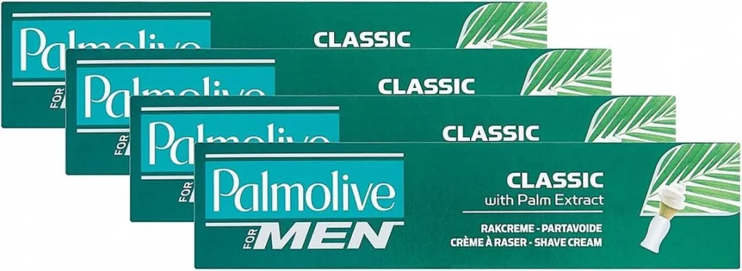 Palmolive Scheercreme Regular 4x100ml