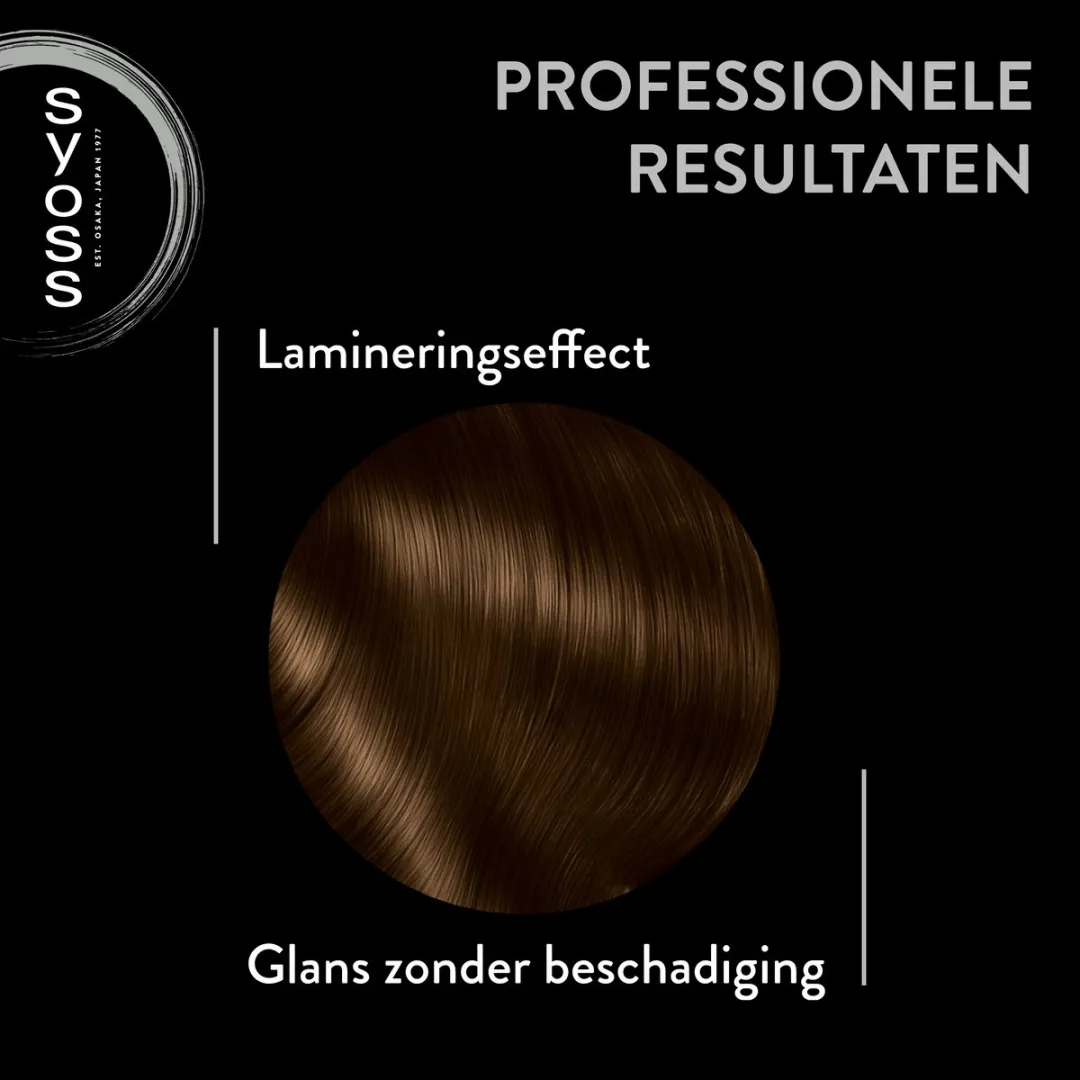 SYOSS Color Glaze Deep Brunette Haargloss 130ml - Donkerbruin
