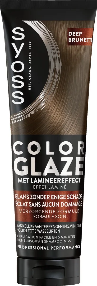 SYOSS Color Glaze Deep Brunette Haargloss 130ml