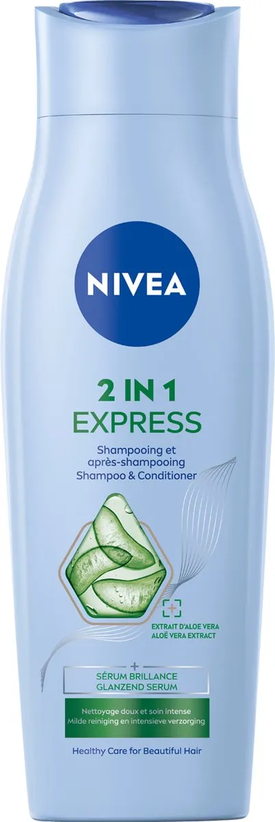 NIVEA 2-in-1 Express Shampoo & Conditioner 6x250ml
