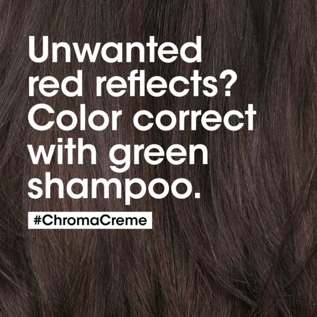 L'Oréal Paris Chroma Crème Green Dyes Shampoo 300ml