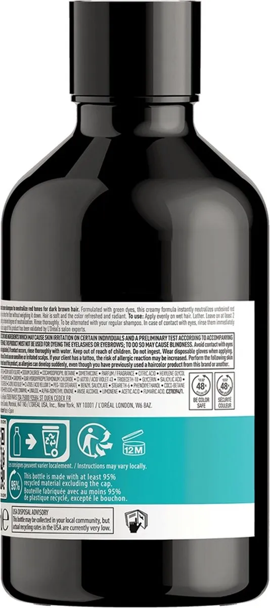 L'Oréal Paris Chroma Crème Green Dyes Shampoo 300ml