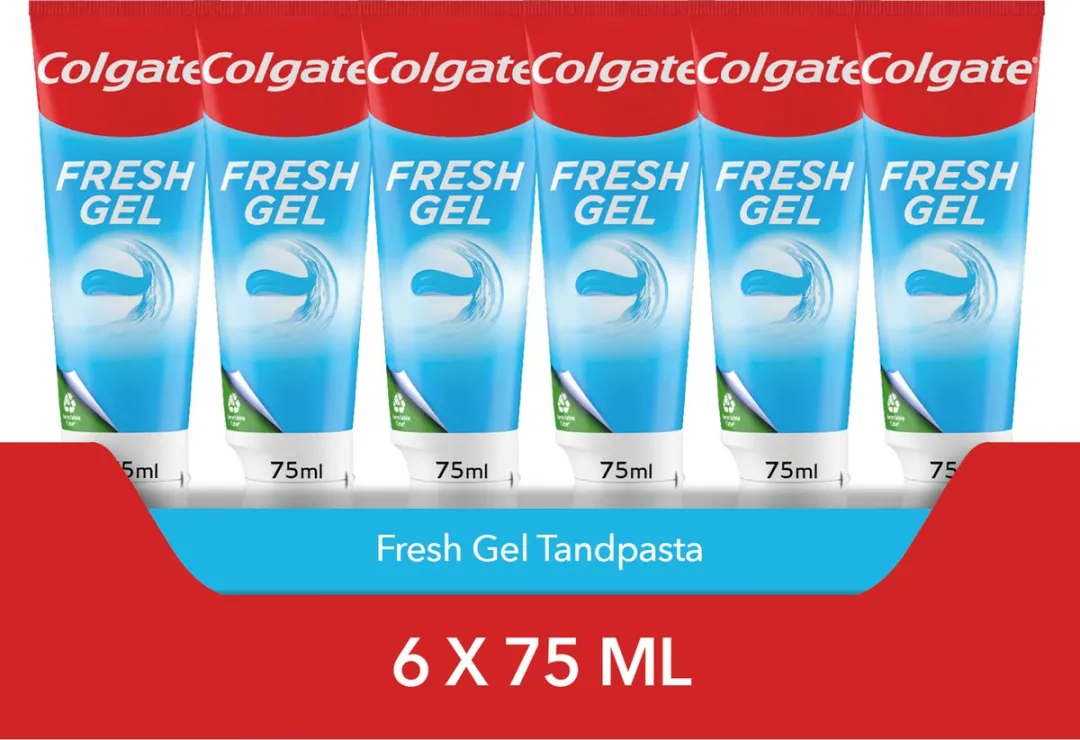 Colgate Fresh Gel Tandpasta 75ml - 6 Stuks