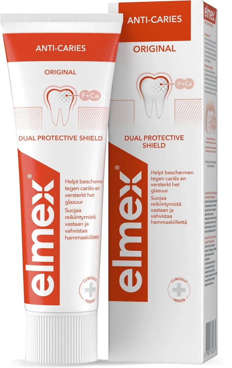 Elmex Anti-Caries Tandpasta 450ml - 6 Stuks