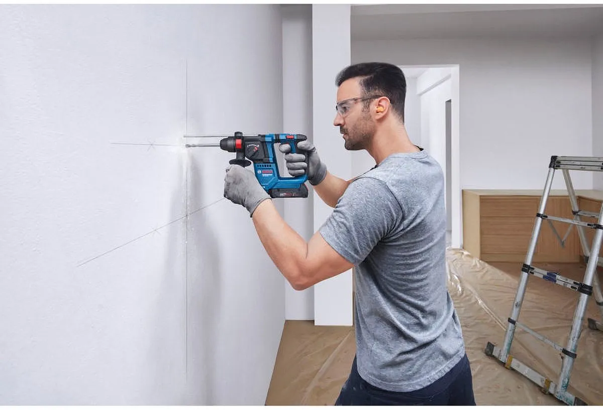 Bosch GBH 18V-18 Accuboormachine SDS-plus - 2x 2,0 Ah accu