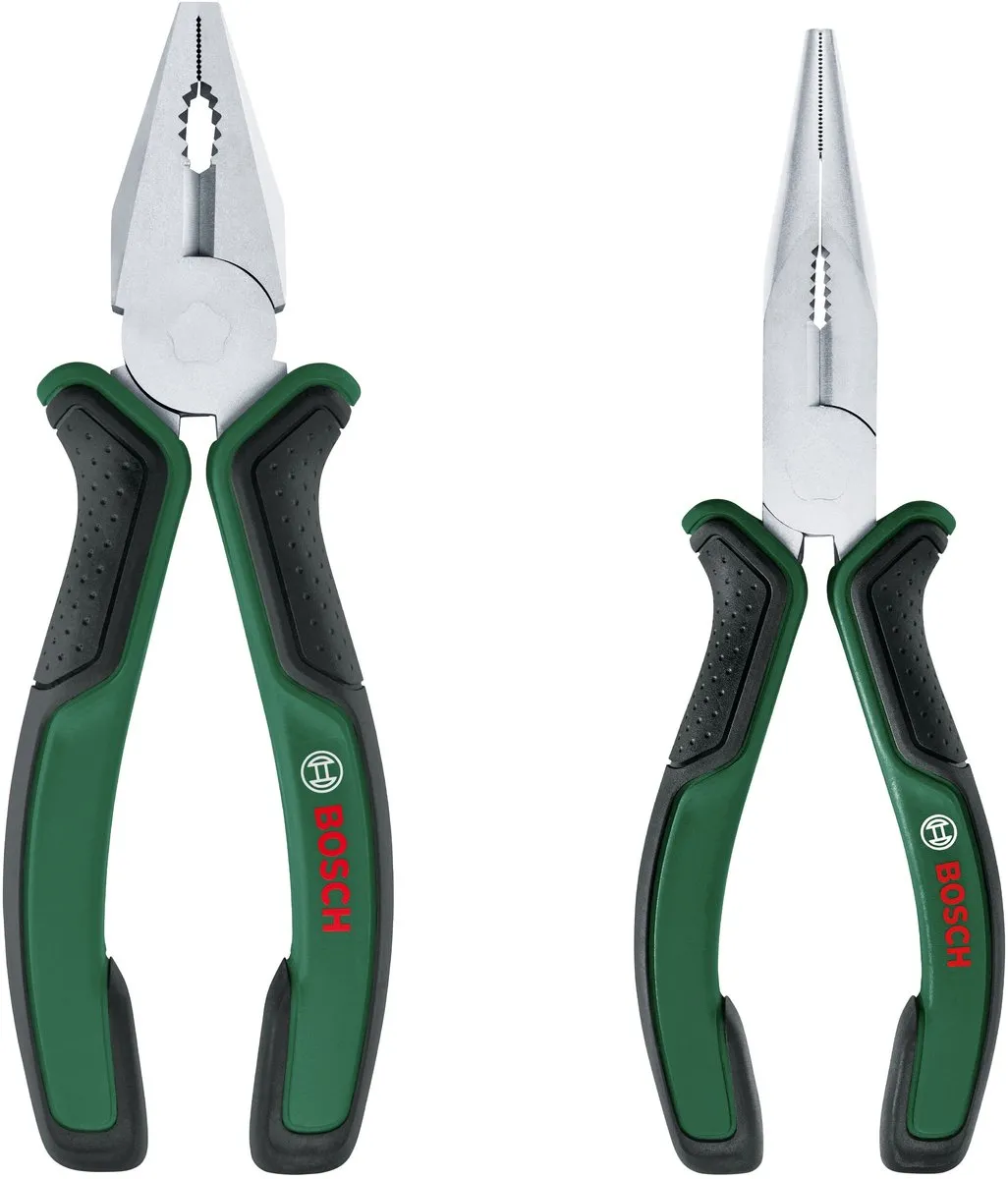 Bosch Tangenset 2-delig - Combinatietang & Punttang - 2 Stuks