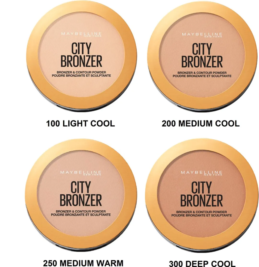 Maybelline New York City Bronzer & Contour Poeder 300 Deep Cool - 51,4 g