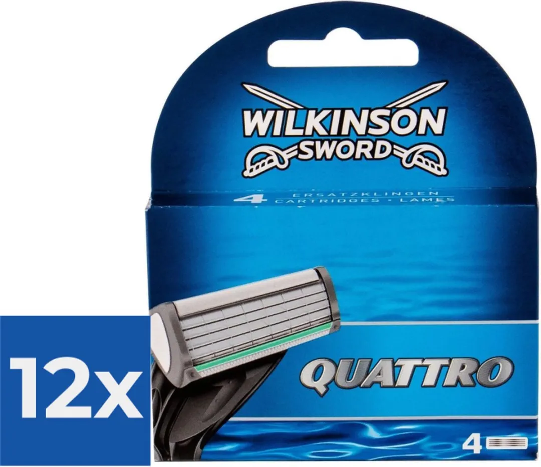 Wilkinson Sword Quattro Scheermesjes