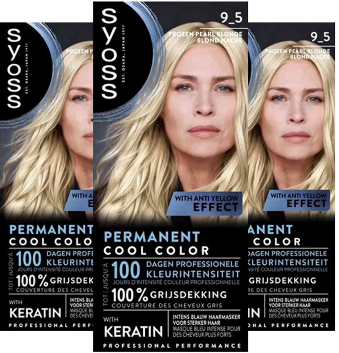 Syoss Permanent Coloration 9-5 Frozen Pearl Blond
