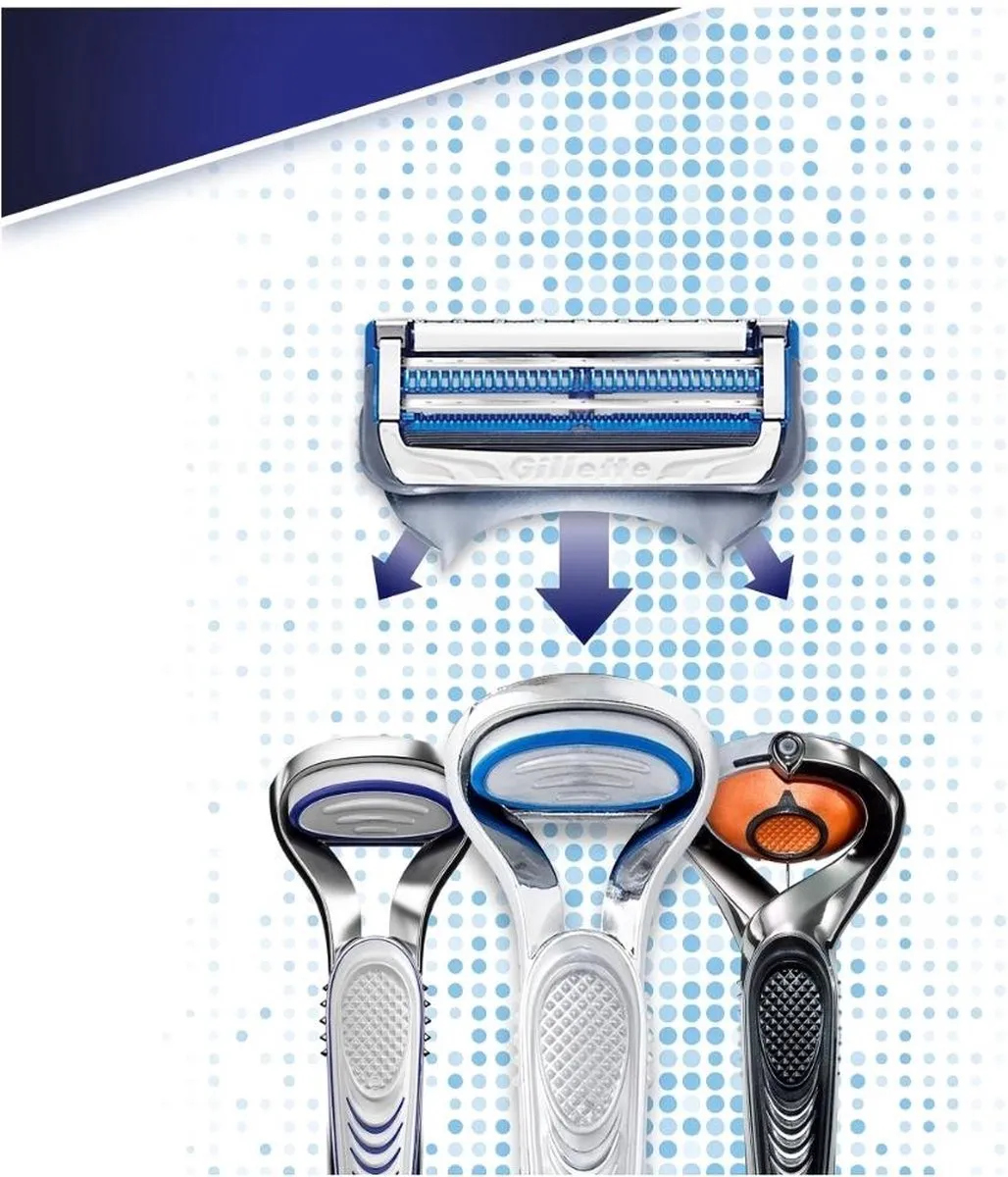 Gillette Fusion SkinGuard Sensitive Scheermesjes - 5 Stuks