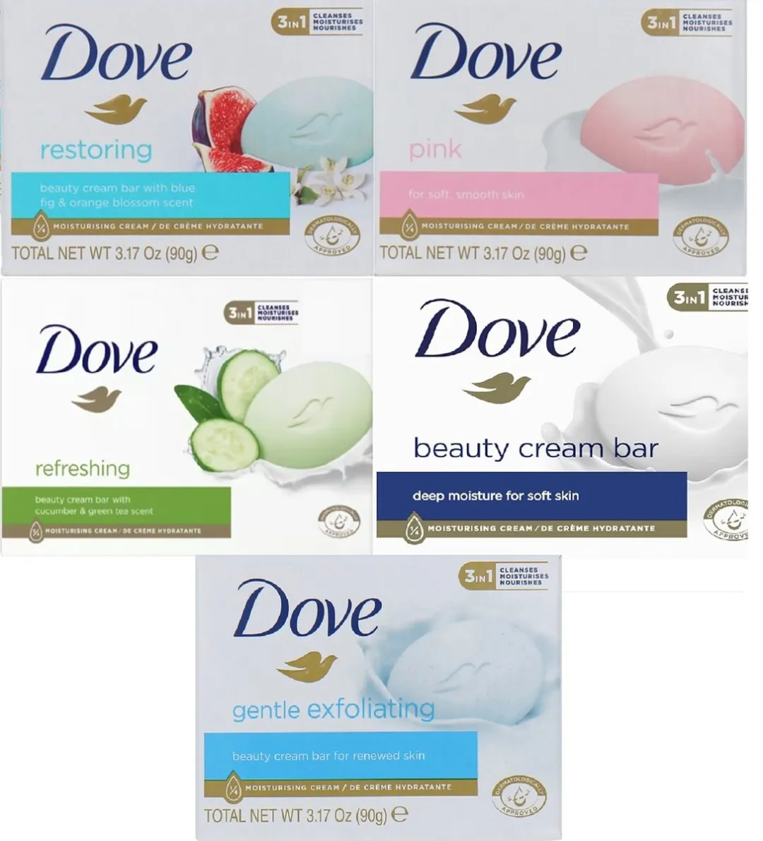 Dove Zeep Voordeelverpakking 450g