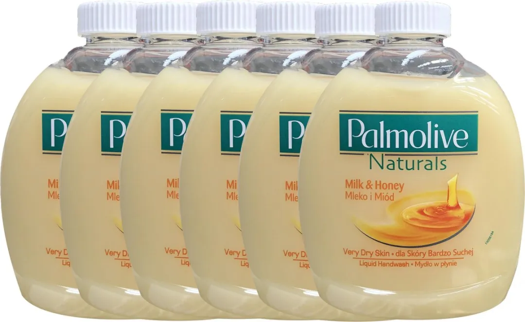 Palmolive Handzeep Navulling Melk & Honing 6x300ml