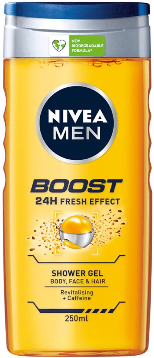 NIVEA Men Boost Douchegel 250ml