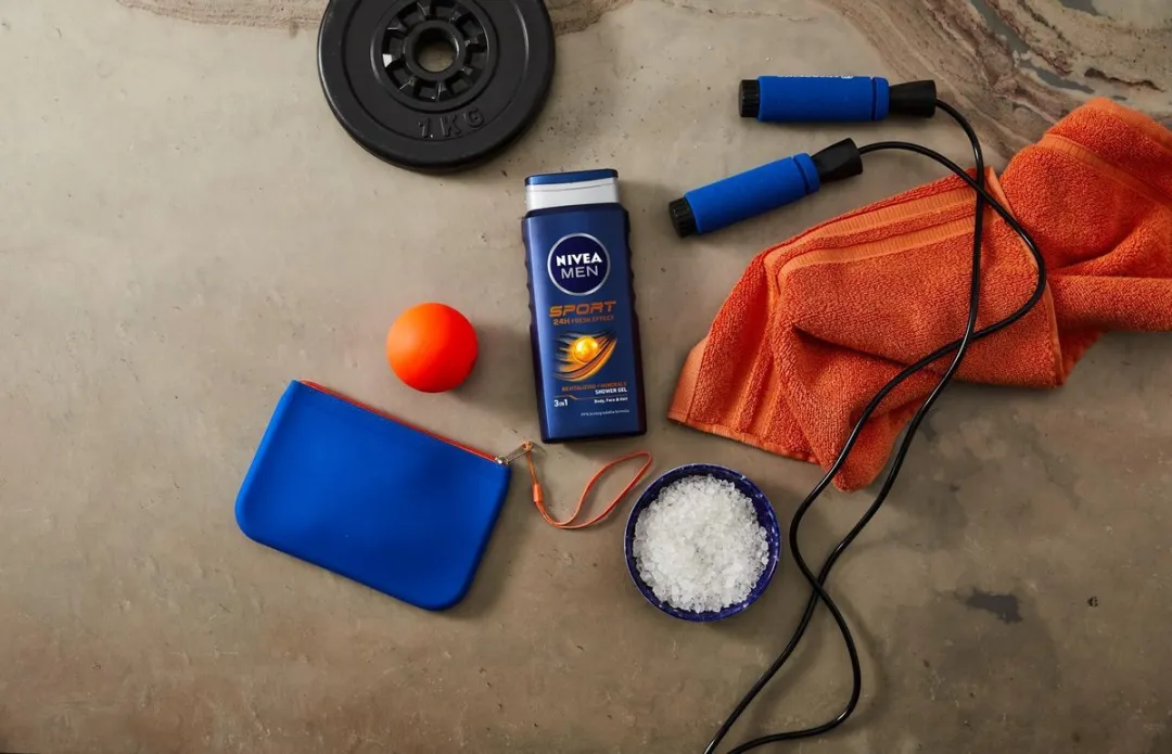 NIVEA MEN Sport Douchegel 3-in-1 - 6x250ml - Limoen