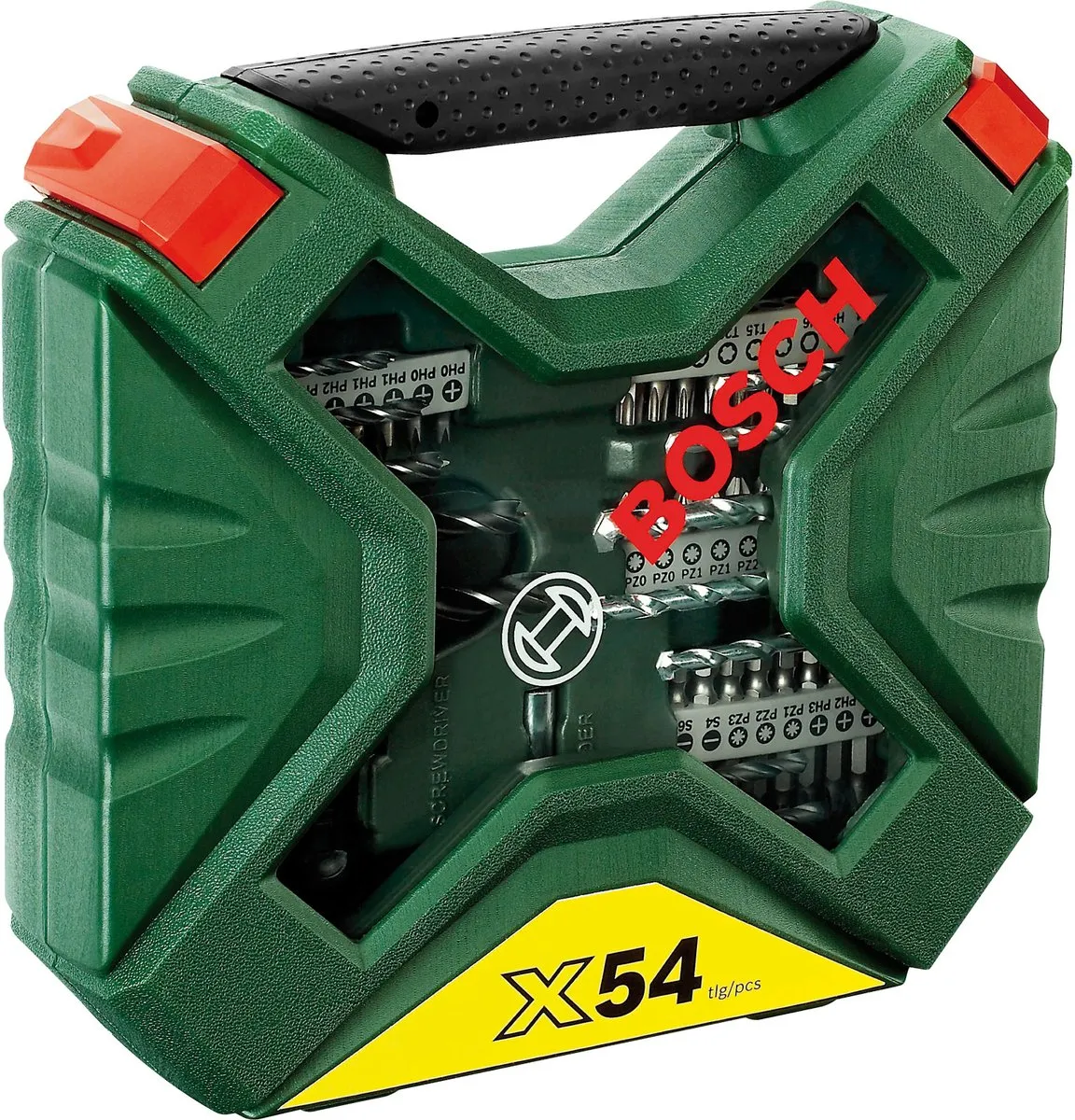 Bosch X-Line Borenset 54-delig - Hout/Metalen Steenboren