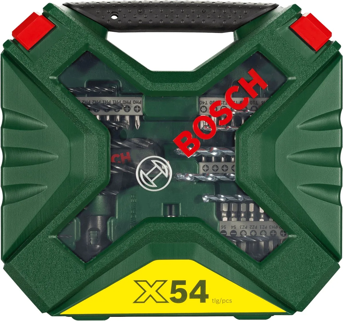 Bosch X-Line Borenset 54-delig - Hout/Metalen Steenboren