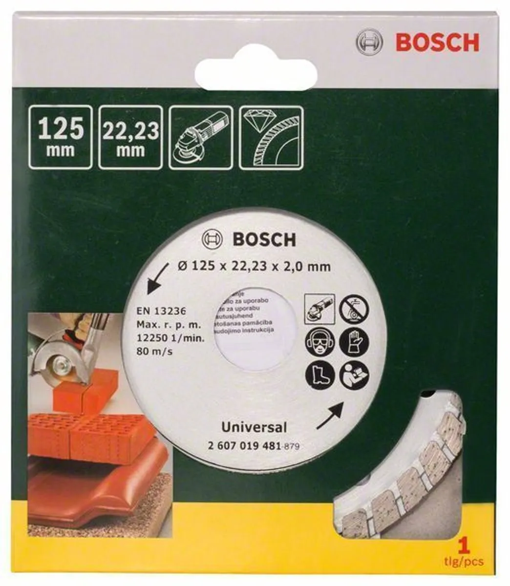 Bosch Diamantschijf Turbo 125mm - Metaal