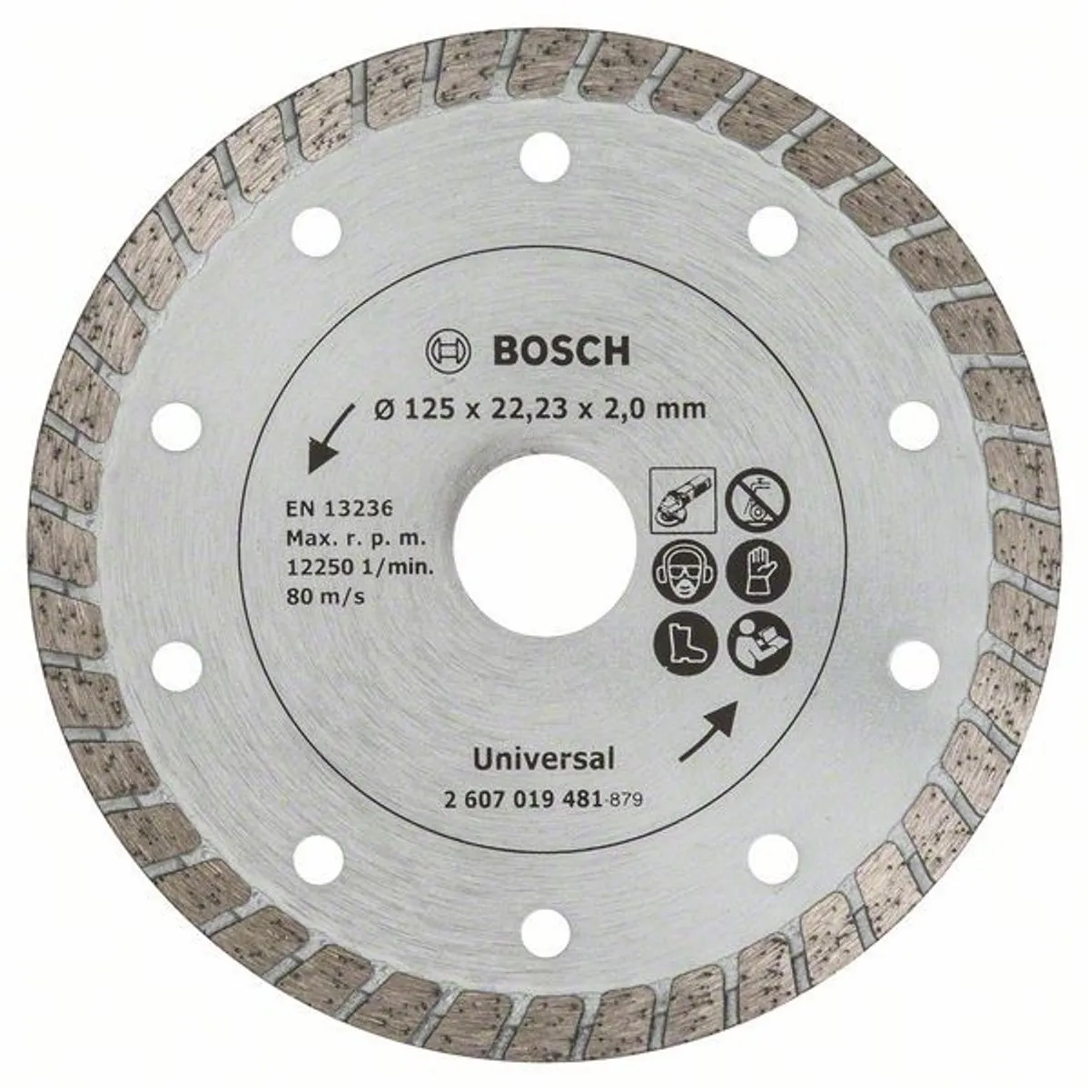 Bosch Diamantschijf Turbo 125mm