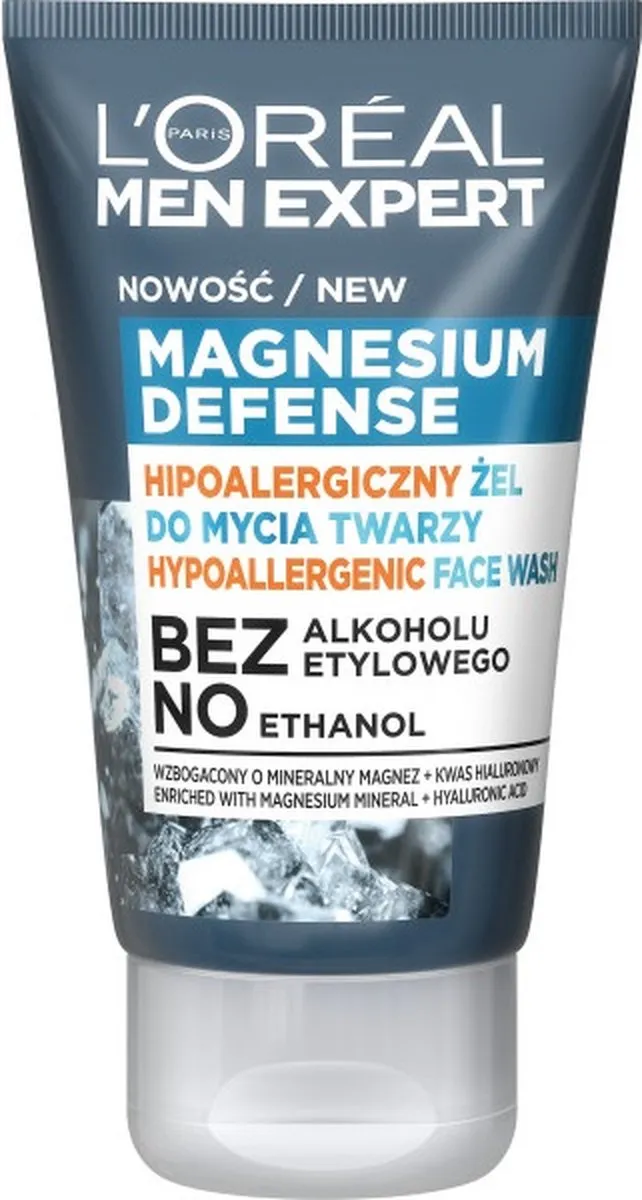 L'Oréal Paris Men Expert Magnesium Defense Gezichtsgel 100ml