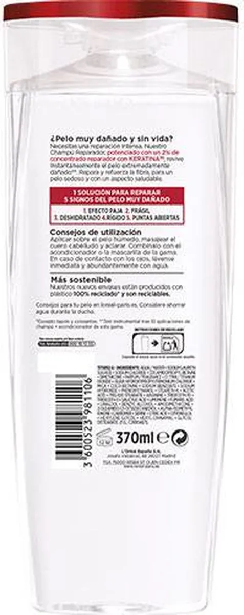 L'Oréal Paris Elvive Total Repair 5 Herstellende Shampoo 439ml