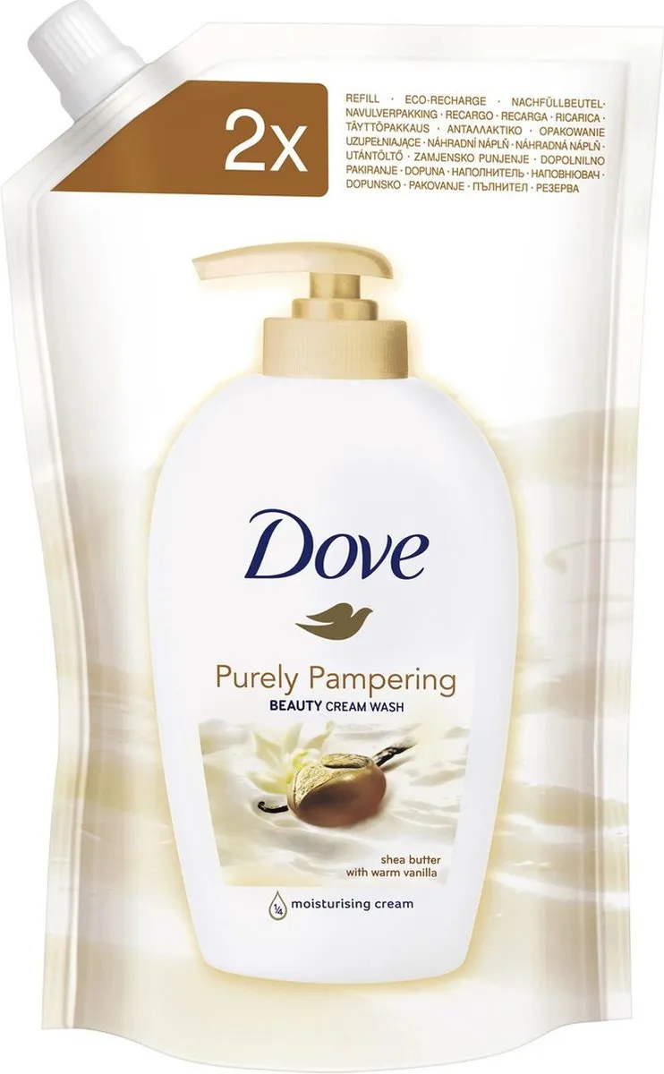 Dove Handzeep Navulling Shea Butter Warm Vanilla 500ml