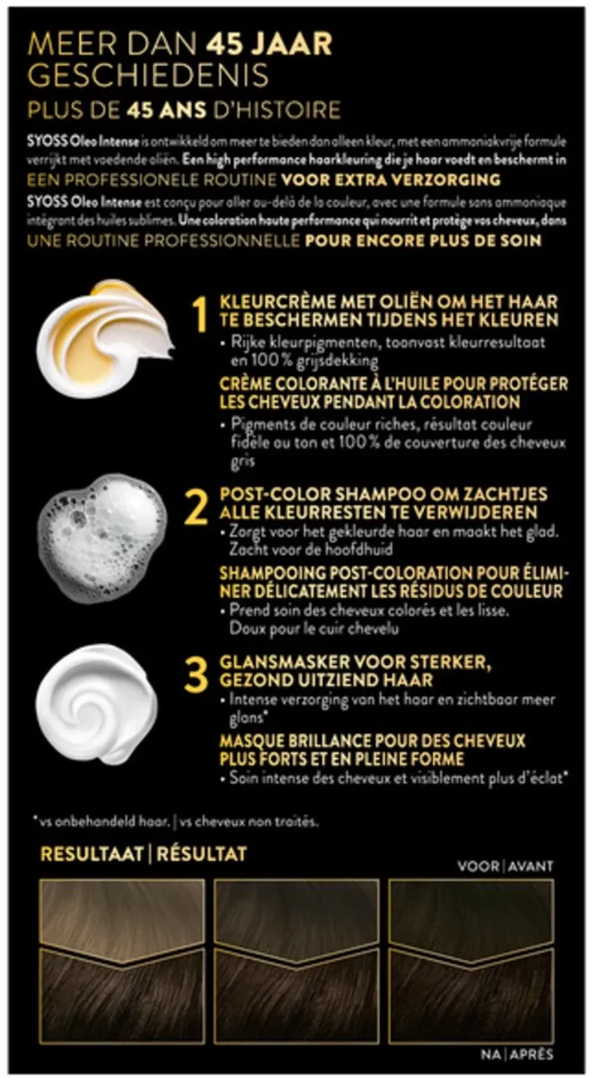 SYOSS Oleo Intense Haarverf 3-10 Intens Bruin - 230ml
