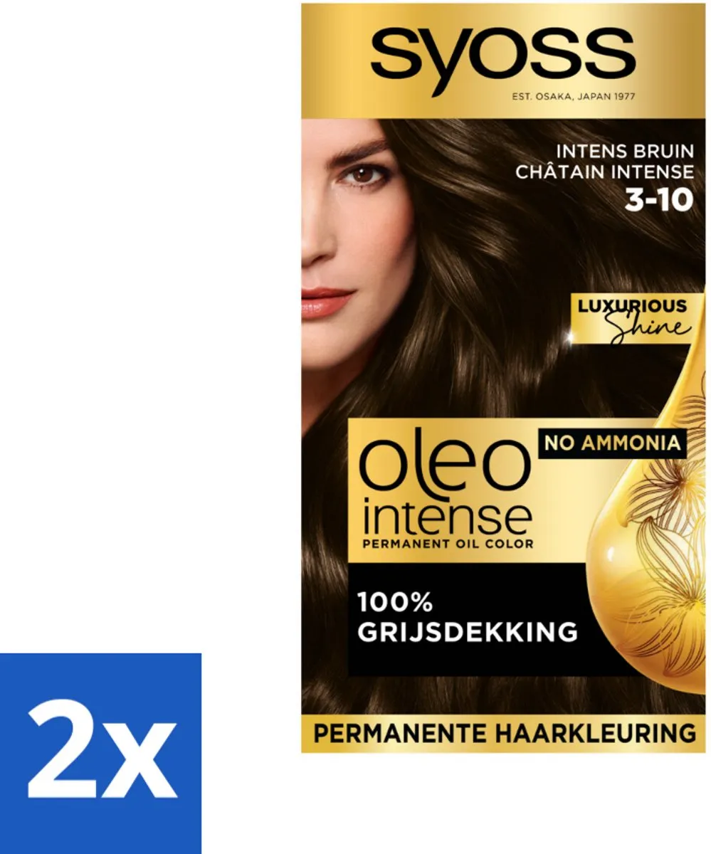 SYOSS Oleo Intense Haarverf 3-10 Intens Bruin - 230ml