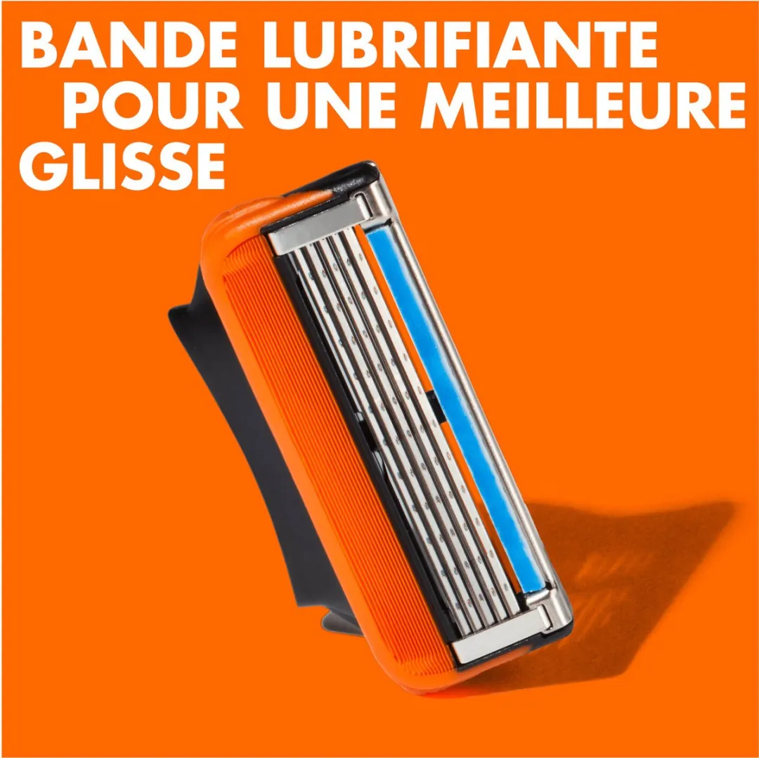 Gillette Fusion 5 Scheermesjes - 6 Stuks - Oranje