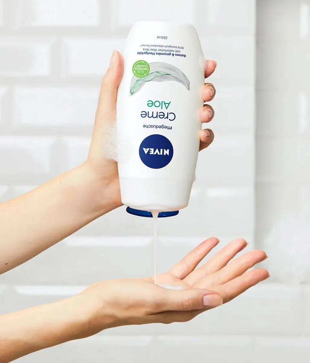 NIVEA Aloe Vera Douchegel 750ml - 3 Stuks