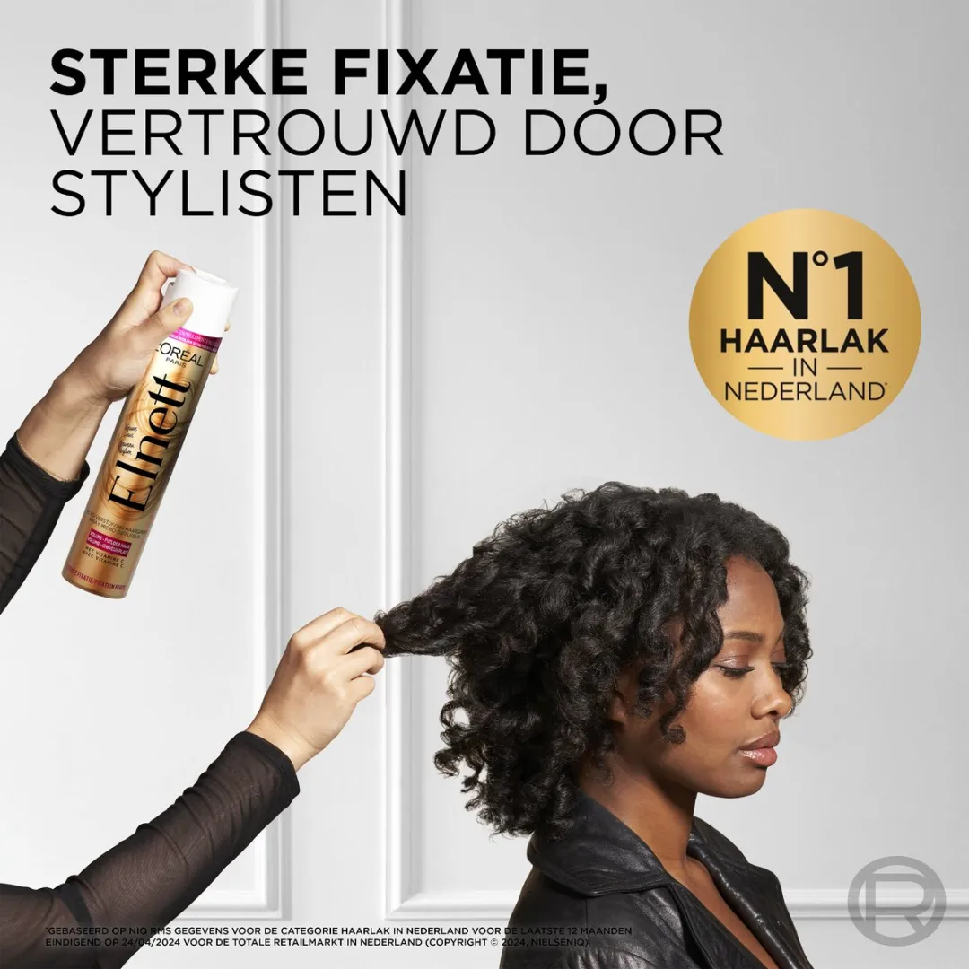 L'Oréal Paris Elnett Haarspray Volume Extra Sterk - 6x75ml