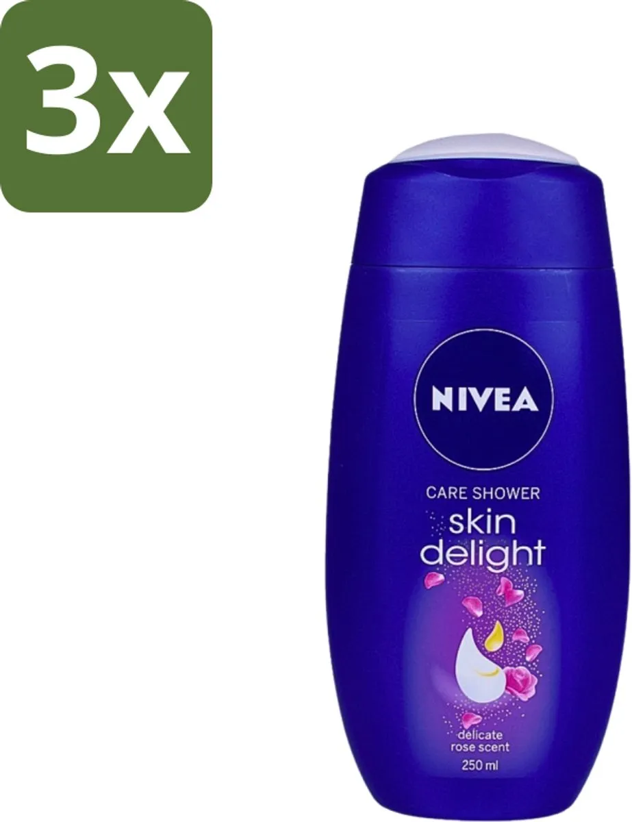 NIVEA Skin Delight Douchegel Delicate Rose 250ml