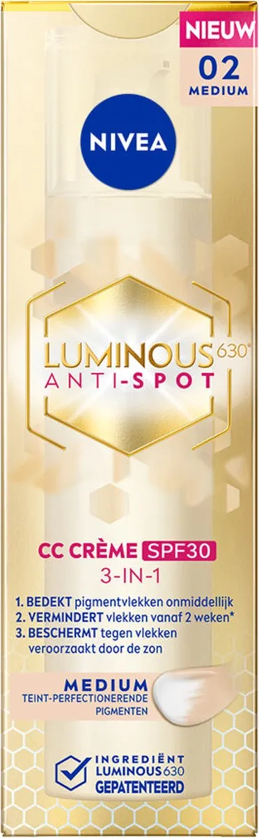 NIVEA Cellular Luminous630 CC Fluid SPF 30 - 6 Stuks