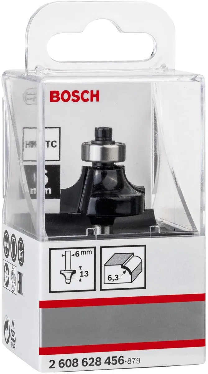 Bosch Frees Kogel 25.4mm / 6.3mm / 6mm