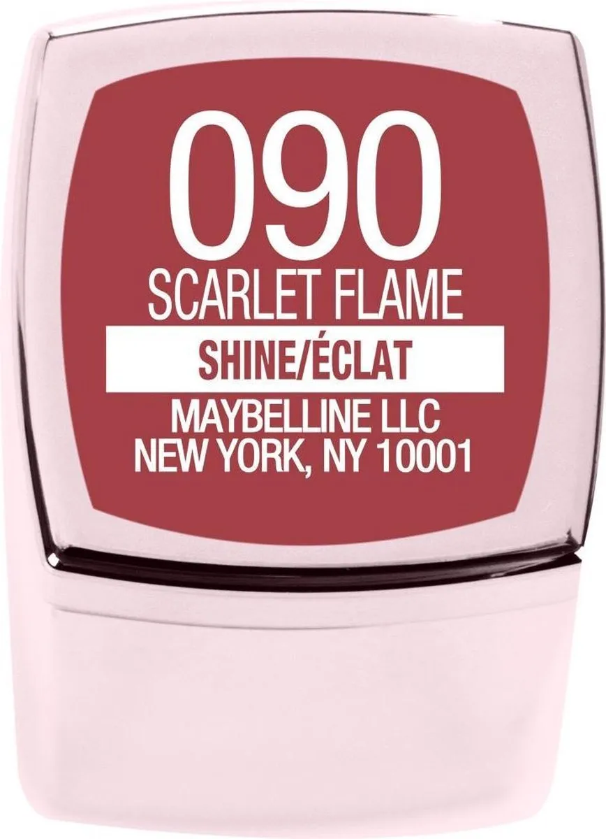 Maybelline MAY CS Shine Compulsion Lippenstift 90 Scarlett - Bordeaux