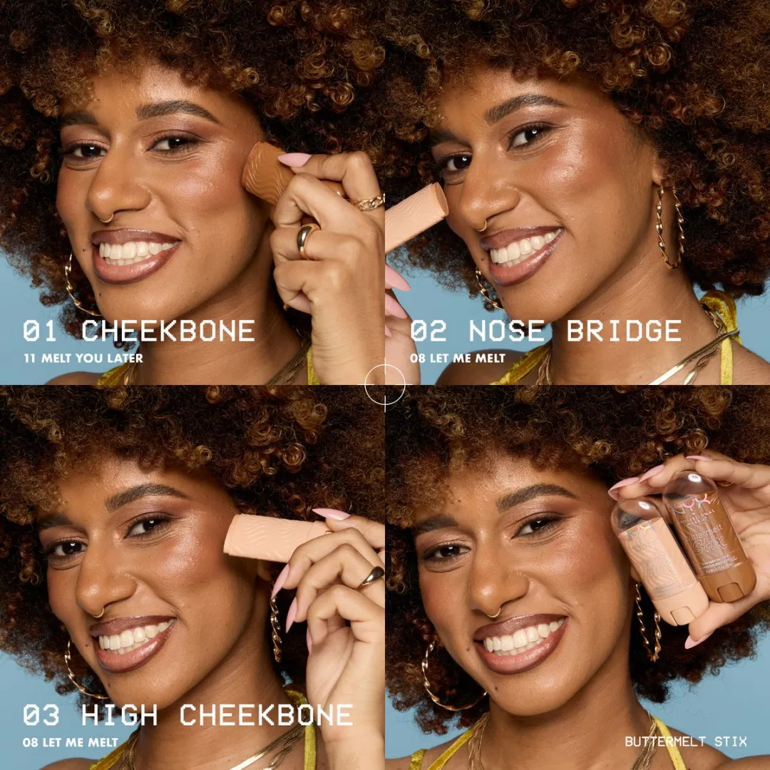 NYX Buttermelt Highlighter Stix MELT DOWN - 5g