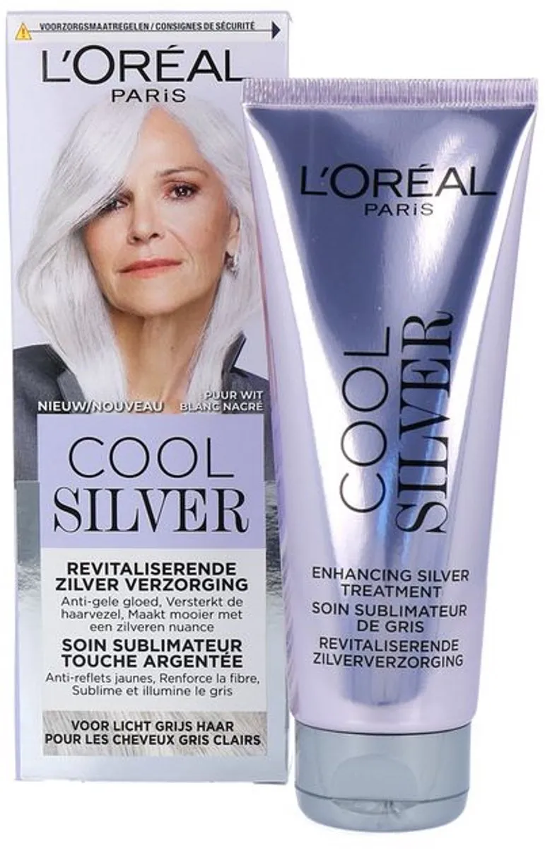 L'Oréal Paris Cool Silver Kleurspoeling 140g - Anti-gele gloed - afbeelding 6 van 6