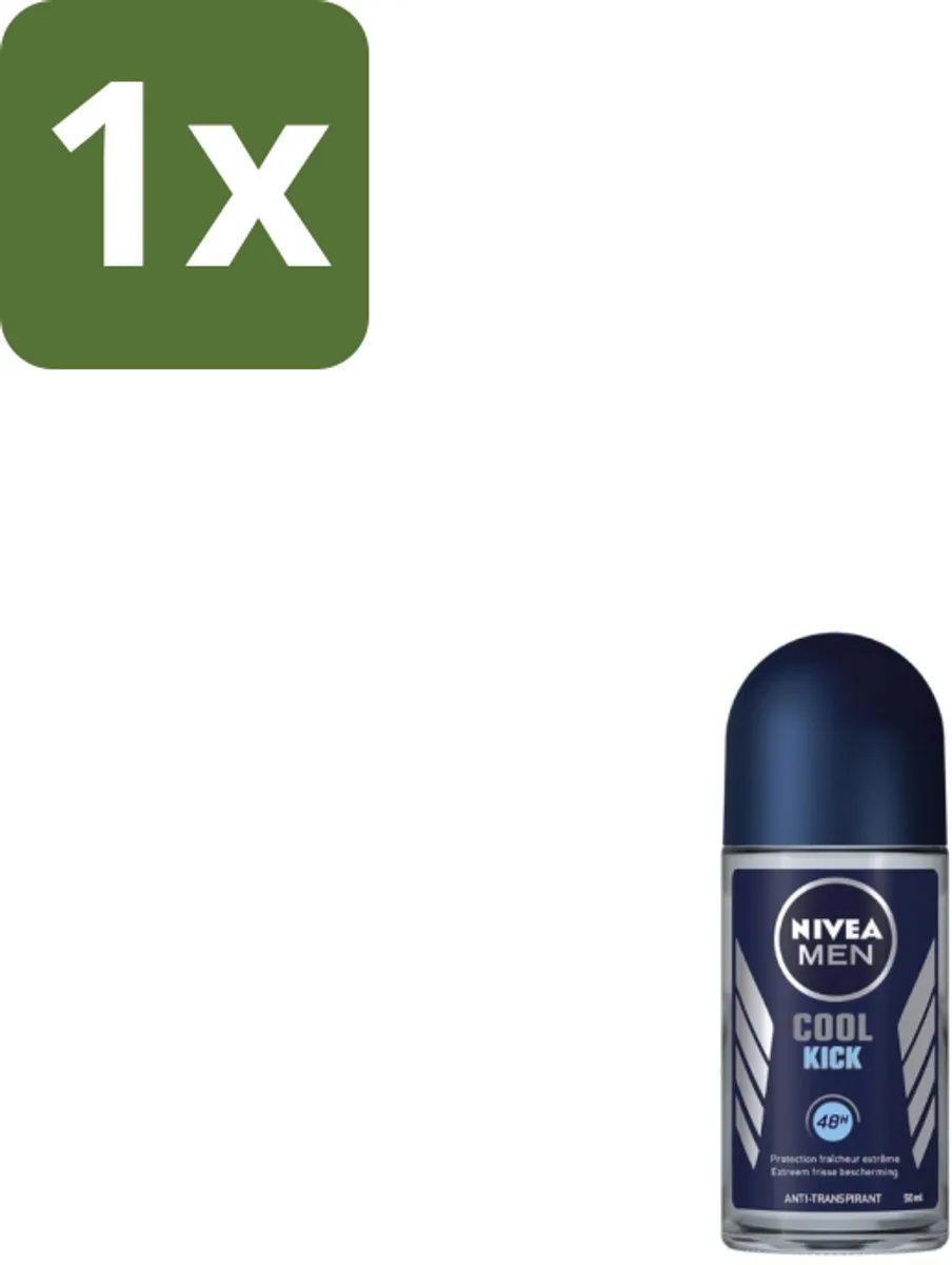 NIVEA Men Cool Kick Deodorant Roller 50ml