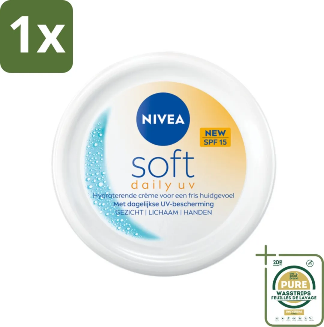 NIVEA Soft Daily UV Bodycrème SPF 15