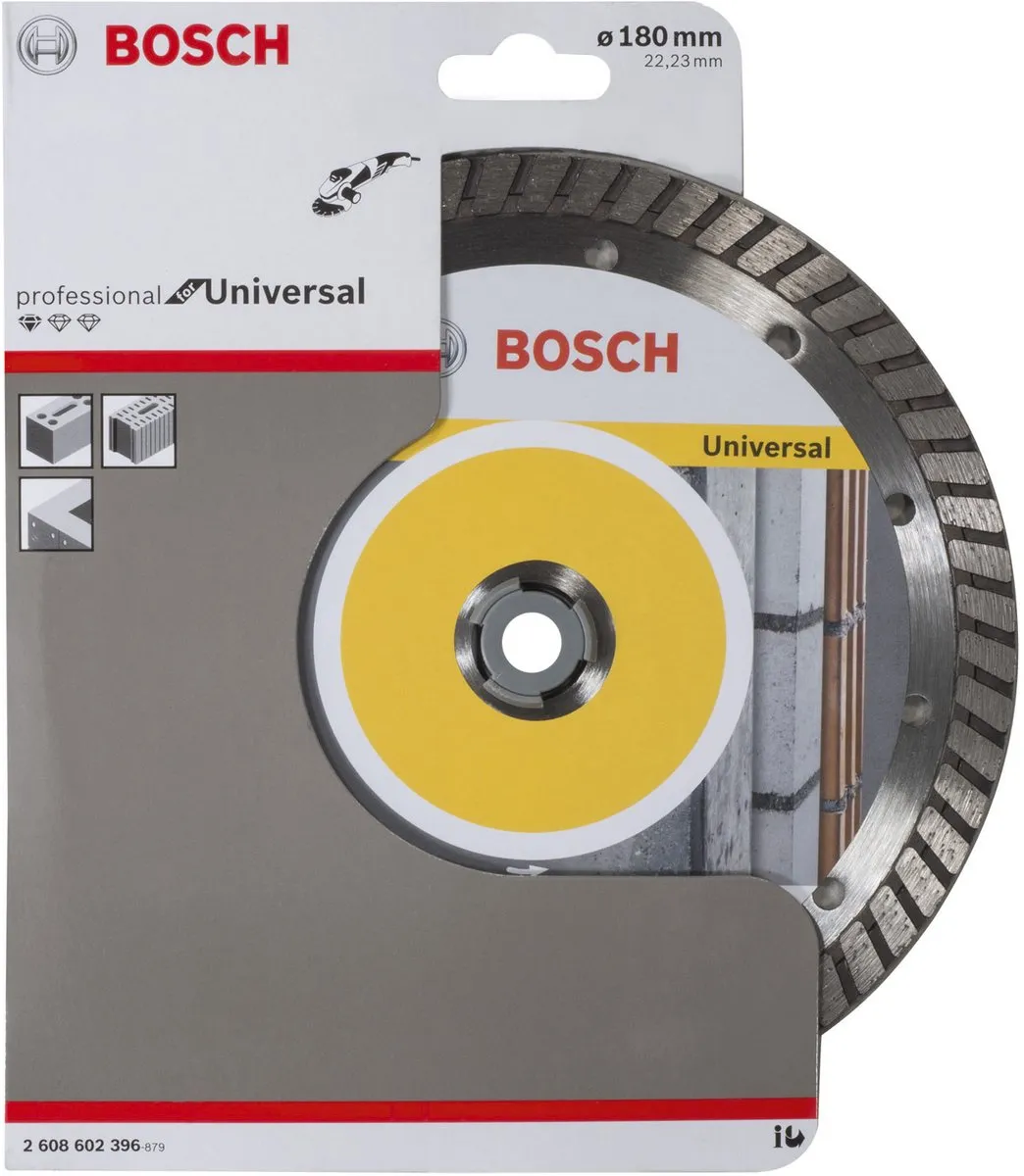 Bosch Diamantdoorslijpschijf Standard for Universal Turbo 180mm