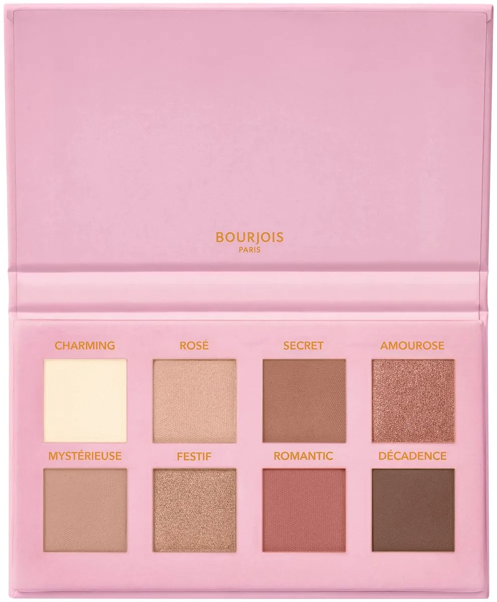 Bourjois Volume Glamour Palette 8.5g - 8 Kleuren - 002 Rose Glamour