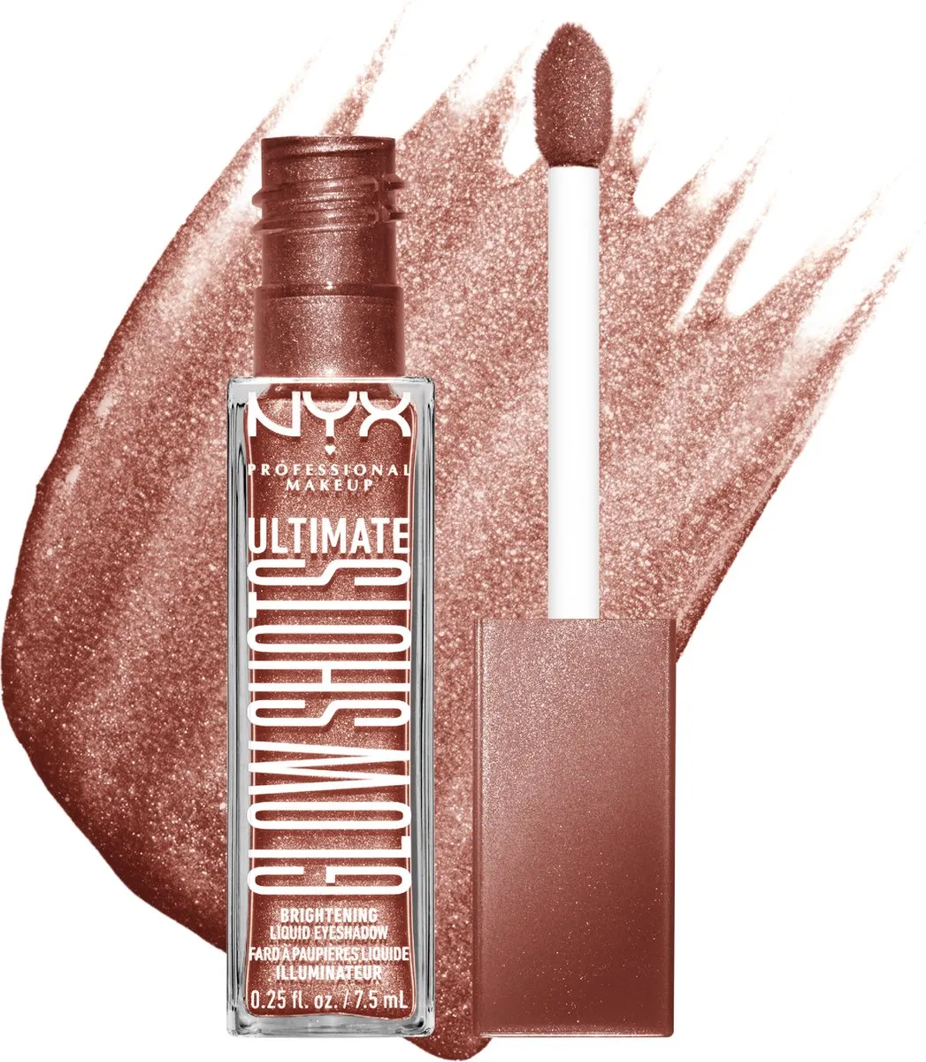 NYX Professional Makeup Ultimate Glow Shots UGS09 Mango Moment - Vloeibare Oogschaduw 7,5ml