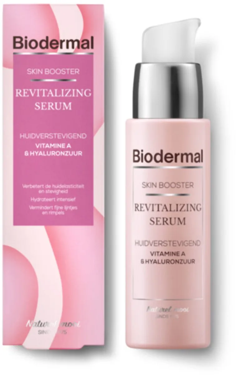 Biodermal Skin Booster Serum Vitamine A Revitalizing - 2 x 30 ml - Voordeelverpakking