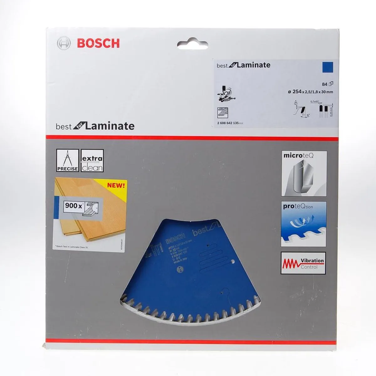 Bosch Professional Cirkelzaagblad Laminaat 254mm - 84 Tanden