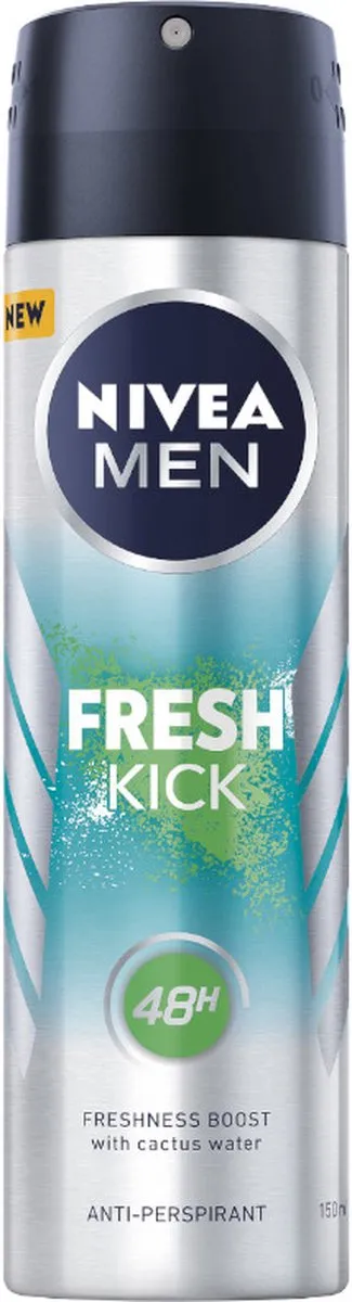 NIVEA Men Fresh Kick Antiperspirant Spray 150ml